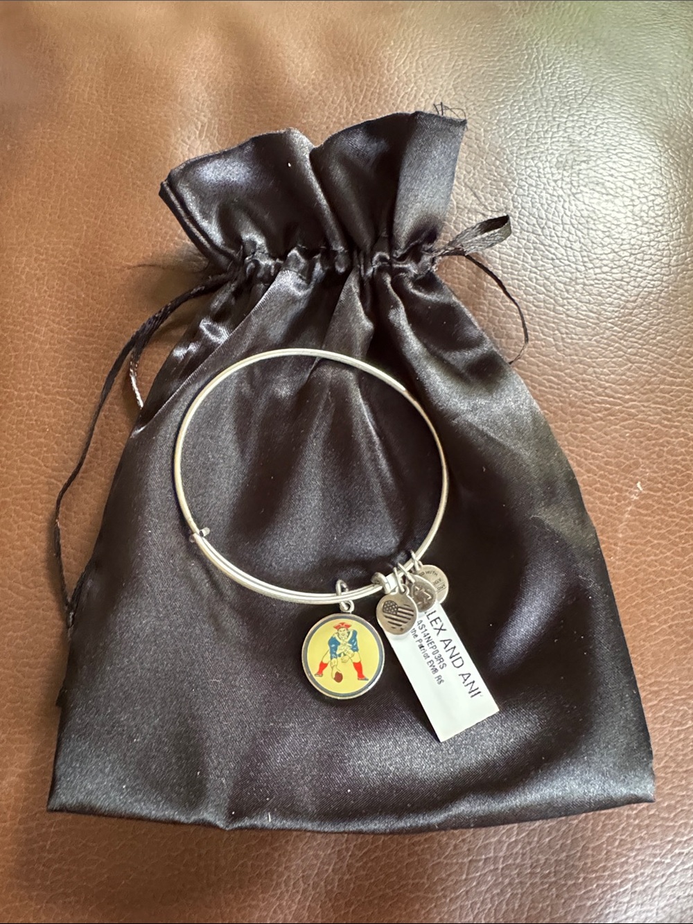 Alex and Ani New England Patriots ‘Pat the Patriot’ bangle